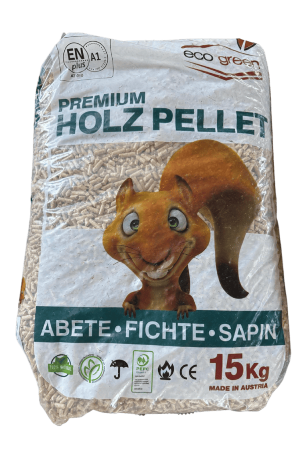 Pellet Eco Green Premium holz - 15Kg